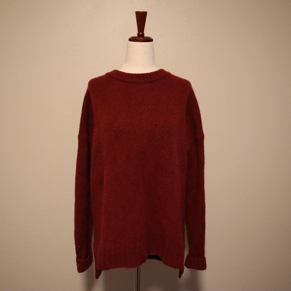 JCrew Oversized Red Sweater Size Small